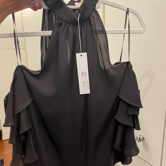 Amanda Uprichard Tops - Amanda Uprichard Unworn High Neck Top with Sleeves